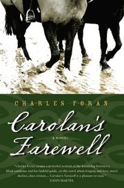 Cover of: Carolan's farewell: a novel