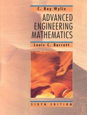Advanced engineering mathematics by Clarence Raymond Wylie