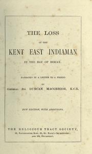 The loss of the Kent East indiaman in the bay of Biscay by Duncan MacGregor
