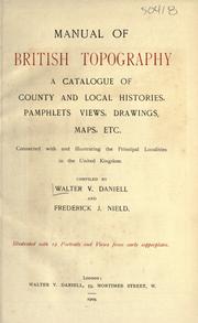 Manual of British topography