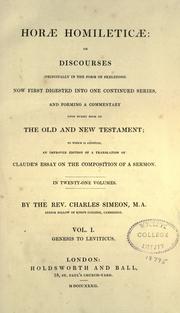 Cover of: The Entire Works of the Rev. C. Simeon