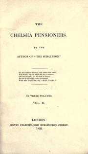 Cover of: The Chelsea pensioners by G. R. Gleig