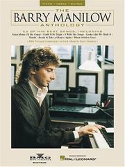 Cover of: The Barry Manilow Anthology