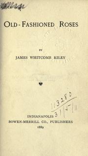 Cover of: Old-fashioned roses.