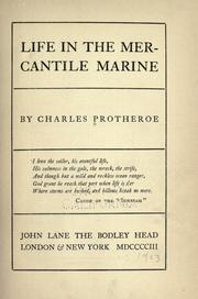 Life in the mercantile marine by Charles Protheroe