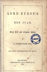 Cover of: Lord Byron's Don Juan by Lord Byron