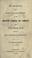 Cover of: Evidence from Scripture and history of the second coming of Christ about the year 1843, exhibited in a course of lectures.