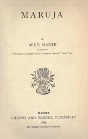 Cover of: Maruja