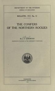 Cover of: The conifers of the northern Rockies