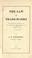 Cover of: The law of trade-marks