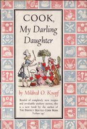Cover of: Cook, my darling daughter.