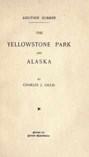 Cover of: Another summer: the Yellowstone park and Alaska