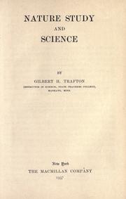 Cover of: Nature study and science for intermediate grades