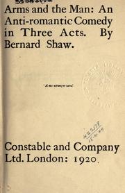 Cover of: Arms and the man by George Bernard Shaw