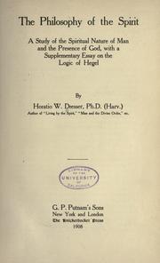 The Philosophy Of The Spirit 1908 Edition Open Library
