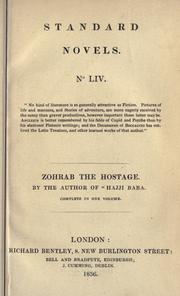 Cover of: Zohrab, the hostage by James Justinian Morier