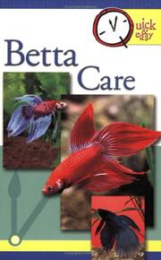 Betta care by T.F.H. Publications, Inc