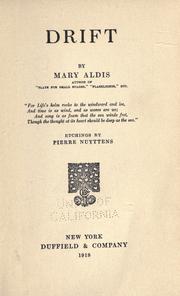 Cover of: Drift by Mary Aldis