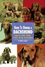 Cover of: Guide to Owning a Dachshund