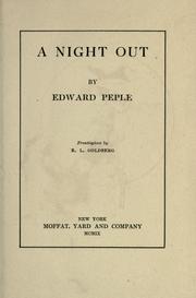 Cover of: A night out