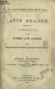 Cover of: An introductory Latin book by Albert Harkness