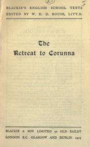 The retreat to Corunna by Blakeney, Robert