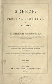 Cover of: Greece by Wordsworth, Christopher