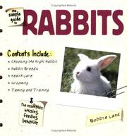 Cover of: The Simple Guide to Rabbits (Simple Guide to...)