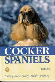 Cover of: Cocker Spaniels (Akc Rank, No 6) by Bart King