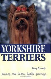 Cover of: Yorkshire Terriers (KW) by Kerry Donnelly