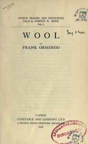 Wool by Frank Ormerod