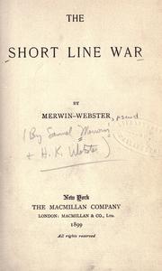 Cover of: The short line war