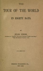 Cover of: The tour of the world in eighty days by Jules Verne