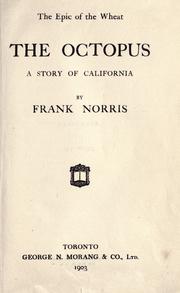 Cover of: The  octopus by Frank Norris