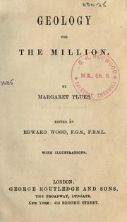 Cover of: Geology for the million