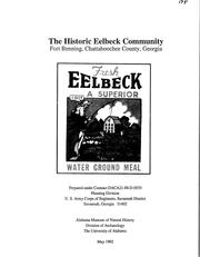 Cover of: The historic Eelbeck community: Fort Benning, Chattahoochee County, Georgia