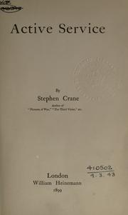 Cover of: Active service. by Stephen Crane
