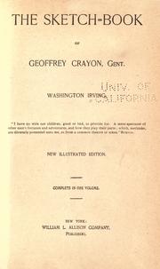 Cover of: The sketch-book of Geoffrey Crayon, gent. by Washington Irving