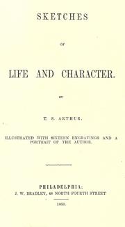 Cover of: Sketches of life and character.