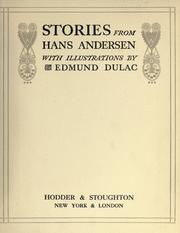 Cover of: Stories from Hans Andersen