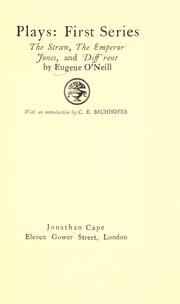 Cover of: Plays by Eugene O'Neill