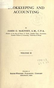 Cover of: Bookkeeping and accounting. by James Oscar McKinsey