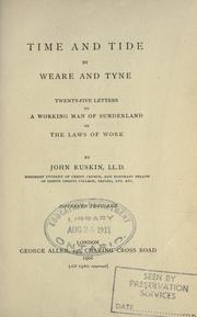 Time and tide by Weare and Tyne by John Ruskin