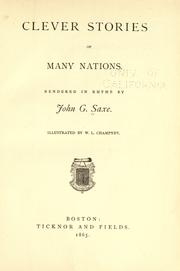 Cover of: Clever stories of many nations