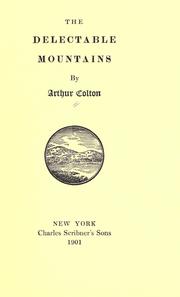 Cover of: The delectable mountains.