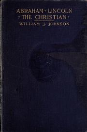 Cover of: Abraham Lincoln by Johnstone, William Jackson