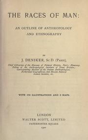 Cover of: The races of man by Joseph Deniker
