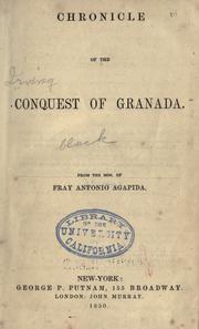 Cover of: Chronicle of the conquest of Granada. by Washington Irving