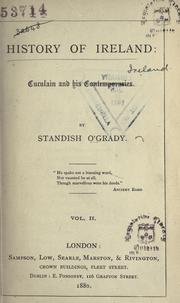 Cover of: History of Ireland by O'Grady, Standish