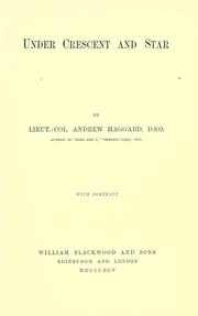 Cover of: Under crescent and star